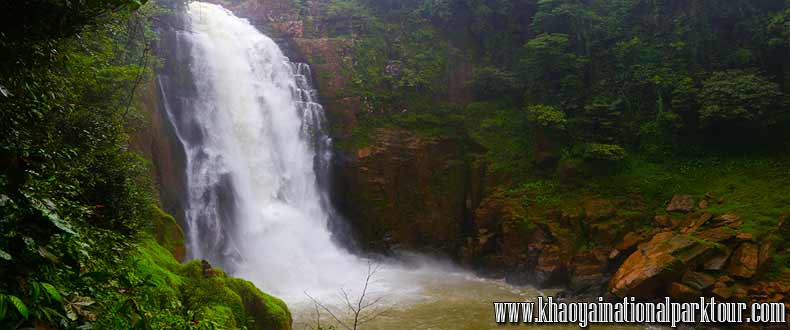 Haew Narok Waterfall in Khao Yai ,Khao Yai National Park Tours from Bangkok