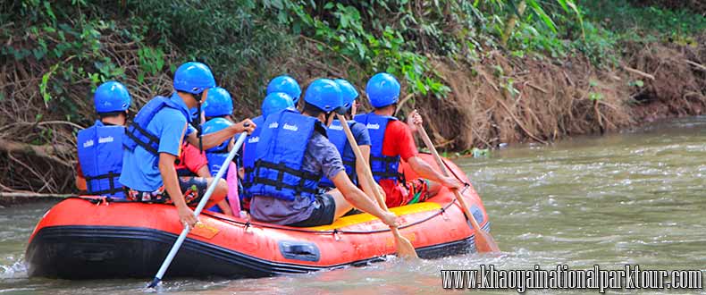 Khao Yai Similar Tours from Bangkok to Nakhon Nayok Province, Enjoy to White water rafting along the River